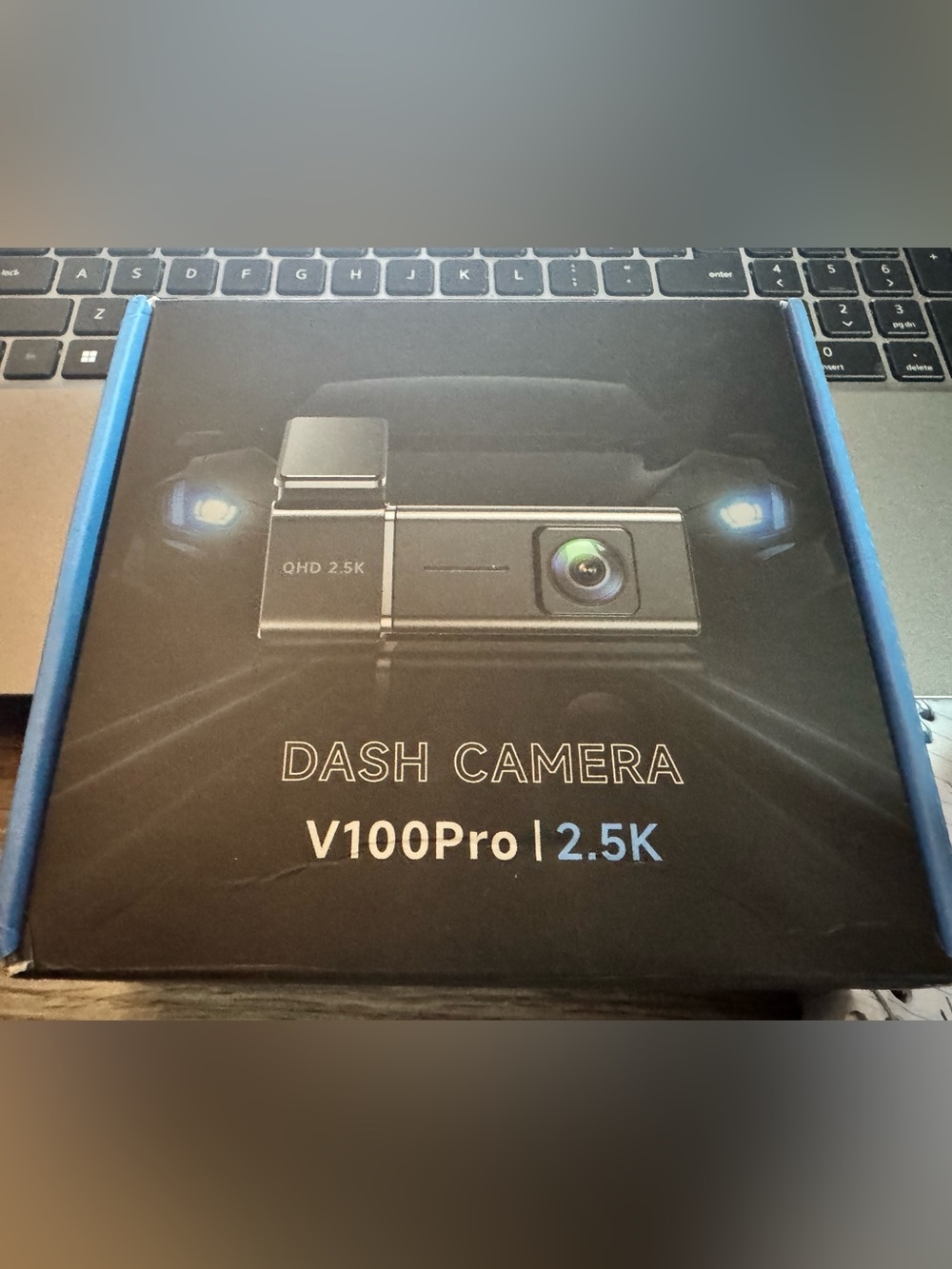 V100Pro 2.5K Dash Camera Open Box Complete
